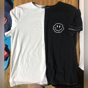 shein smiley shirt